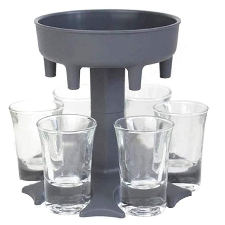 6 Shot Glass Dispenser And Holder