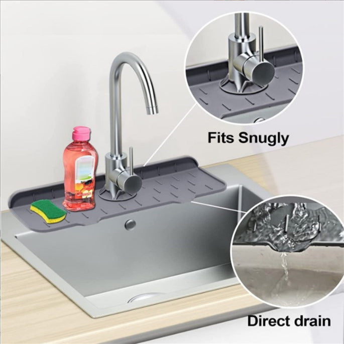 Silicone Faucet Drain Pad