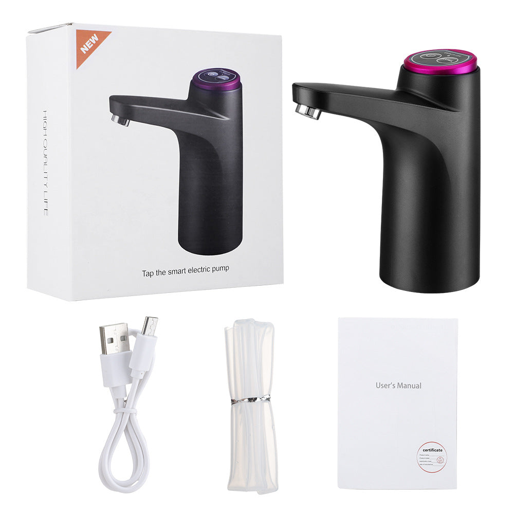 Spot Bottled Water Household Water Pump USB Rechargeable Automatic Pumping Water Dispenser Smart Water Dispenser